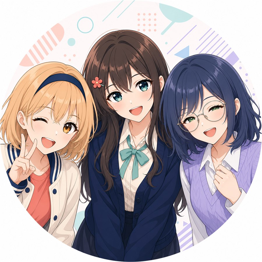 はるか・ひかり・葵の3人